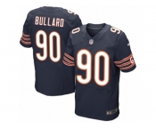 Men's Nike Chicago Bears #90 Jonathan Bullard Elite Navy Blue Team Color NFL Jersey