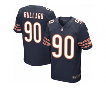 Men's Nike Chicago Bears #90 Jonathan Bullard Elite Navy Blue Team Color NFL Jersey