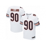 Men's Nike Chicago Bears #90 Jonathan Bullard Elite White NFL Jersey