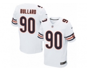 Men's Nike Chicago Bears #90 Jonathan Bullard Elite White NFL Jersey