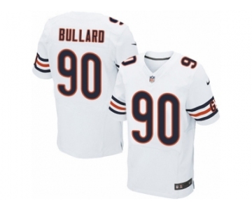 Men's Nike Chicago Bears #90 Jonathan Bullard Elite White NFL Jersey