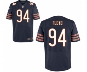 Men's Nike Chicago Bears #94 Leonard Floyd Elite Navy Blue Team Color NFL Jersey