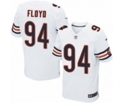 Men's Nike Chicago Bears #94 Leonard Floyd Elite White NFL Jersey