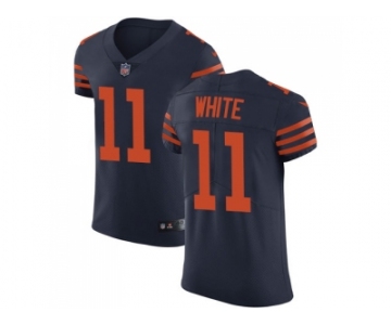 Nike Chicago Bears #11 Kevin White Navy Blue Alternate Men Stitched NFL Vapor Untouchable Elite Jersey