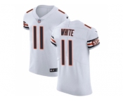 Nike Chicago Bears #11 Kevin White White Men Stitched NFL Vapor Untouchable Elite Jersey