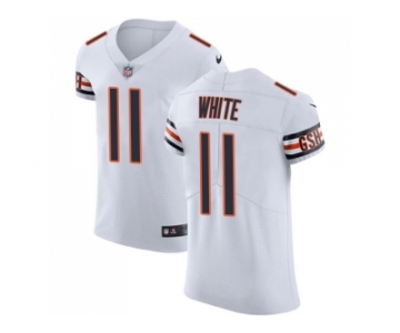 Nike Chicago Bears #11 Kevin White White Men Stitched NFL Vapor Untouchable Elite Jersey