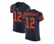 Nike Chicago Bears #12 Allen Robinson II Navy Blue Alternate Men Stitched NFL Vapor Untouchable Elite Jersey