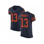 Nike Chicago Bears #13 Kendall Wright Navy Blue Alternate Men Stitched NFL Vapor Untouchable Elite Jersey