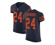 Nike Chicago Bears #24 Jordan Howard Navy Blue Alternate Men Stitched NFL Vapor Untouchable Elite Jersey