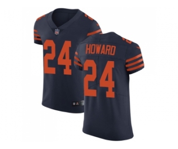 Nike Chicago Bears #24 Jordan Howard Navy Blue Alternate Men Stitched NFL Vapor Untouchable Elite Jersey