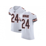 Nike Chicago Bears #24 Jordan Howard White Men Stitched NFL Vapor Untouchable Elite Jersey