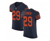 Nike Chicago Bears #29 Tarik Cohen Navy Blue Alternate Men Stitched NFL Vapor Untouchable Elite Jersey