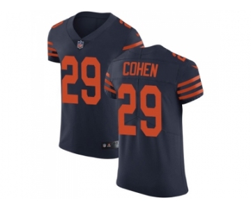 Nike Chicago Bears #29 Tarik Cohen Navy Blue Alternate Men Stitched NFL Vapor Untouchable Elite Jersey