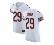 Nike Chicago Bears #29 Tarik Cohen White Men Stitched NFL Vapor Untouchable Elite Jersey