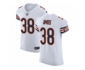 Nike Chicago Bears #38 Adrian Amos White Men Stitched NFL Vapor Untouchable Elite Jersey