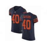 Nike Chicago Bears #40 Gale Sayers Navy Blue Alternate Men Stitched NFL Vapor Untouchable Elite Jersey