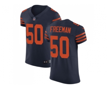 Nike Chicago Bears #50 Jerrell Freeman Navy Blue Alternate Men Stitched NFL Vapor Untouchable Elite Jersey