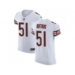 Nike Chicago Bears #51 Dick Butkus White Men Stitched NFL Vapor Untouchable Elite Jersey