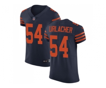 Nike Chicago Bears #54 Brian Urlacher Navy Blue Alternate Men Stitched NFL Vapor Untouchable Elite Jersey