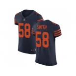 Nike Chicago Bears #58 Roquan Smith Navy Blue Alternate Men Stitched NFL Vapor Untouchable Elite Jersey