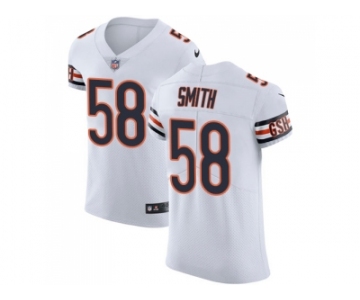 Nike Chicago Bears #58 Roquan Smith White Men Stitched NFL Vapor Untouchable Elite Jersey