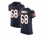 Nike Chicago Bears #68 James Daniels Navy Blue Team Color Men Stitched NFL Vapor Untouchable Elite Jersey