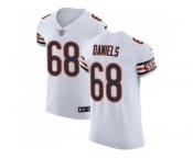 Nike Chicago Bears #68 James Daniels White Men Stitched NFL Vapor Untouchable Elite Jersey