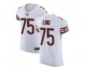 Nike Chicago Bears #75 Kyle Long White Men Stitched NFL Vapor Untouchable Elite Jersey