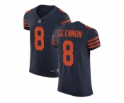 Nike Chicago Bears #8 Mike Glennon Navy Blue Alternate Men Stitched NFL Vapor Untouchable Elite Jersey