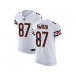 Nike Chicago Bears #87 Adam Shaheen White Men Stitched NFL Vapor Untouchable Elite Jersey