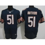 Nike NFL Jerseys Chicago Bears #51 Dick Butkus Blue[Elite]