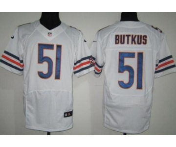 Nike NFL Jerseys Chicago Bears #51 Dick Butkus white[Elite]