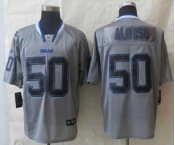 nike nfl jerseys buffalo bills #50 alonso grey[Elite lights out][alonso]