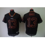 nike nfl jerseys chicago bears #13 knox black[Elite lights out]