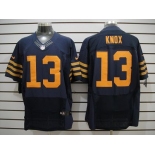 nike nfl jerseys chicago bears #13 knox dk.blue[Elite]