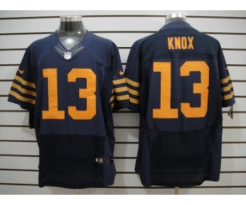 nike nfl jerseys chicago bears #13 knox dk.blue[Elite]