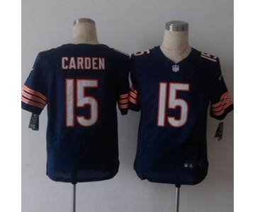 nike nfl jerseys chicago bears #15 carden blue[Elite][carden]