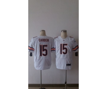 nike nfl jerseys chicago bears #15 carden white[Elite][carden]