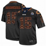 nike nfl jerseys chicago bears #15 marshall black[Elite united sideline 50th Patch]