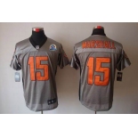 nike nfl jerseys chicago bears #15 marshall grey[Elite shadow 50th Patch]