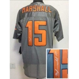 nike nfl jerseys chicago bears #15 marshall grey[Elite shadow signature]