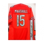 nike nfl jerseys chicago bears #15 marshall orange[Elite signature]