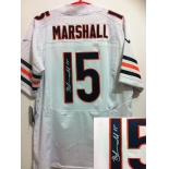 nike nfl jerseys chicago bears #15 marshall white[Elite signature]