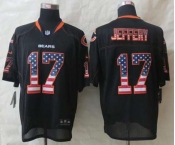 nike nfl jerseys chicago bears #17 jeffery black[Elite USA flag fashion]