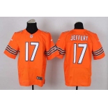 nike nfl jerseys chicago bears #17 jeffery orange[Elite]