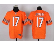 nike nfl jerseys chicago bears #17 jeffery orange[Elite]