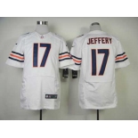 nike nfl jerseys chicago bears #17 jeffery white[Elite]