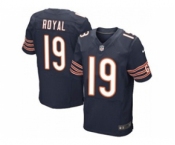 nike nfl jerseys chicago bears #19 eddie royal blue[Elite][royal]