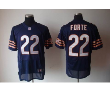 nike nfl jerseys chicago bears #22 forte blue[elite]