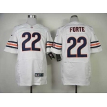 nike nfl jerseys chicago bears #22 forte white[Elite]